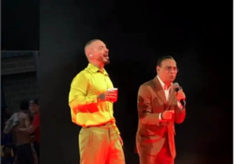 J Balvin inicia gira 'Ciudad Primavera' en Cali con invitados de reguetón y salsa