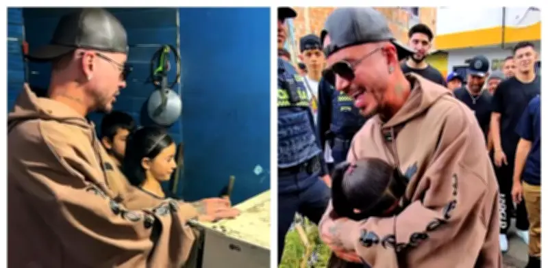 J Balvin y Camilo Cifuentes sorprenden a familia vulnerable en Pereira tras conciertos