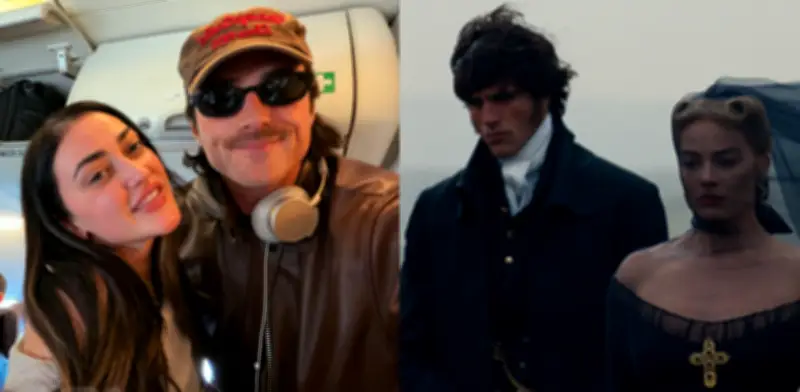 Jacob Elordi sorprende a fan con regalo personalizado durante vuelo casual