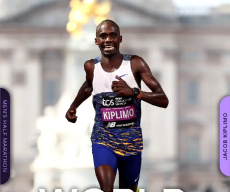 Jacob Kiplimo establece nuevo récord mundial de media maratón en Lisboa