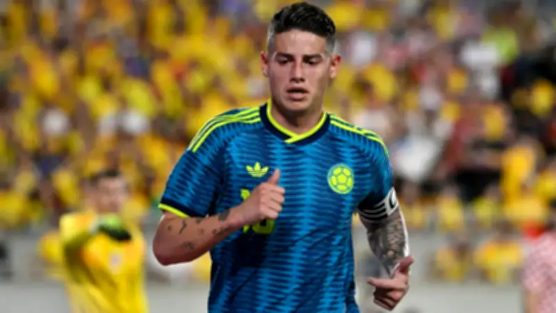 James Rodríguez bajo la lupa: sus números en amistosos reflejan preocupante actualidad