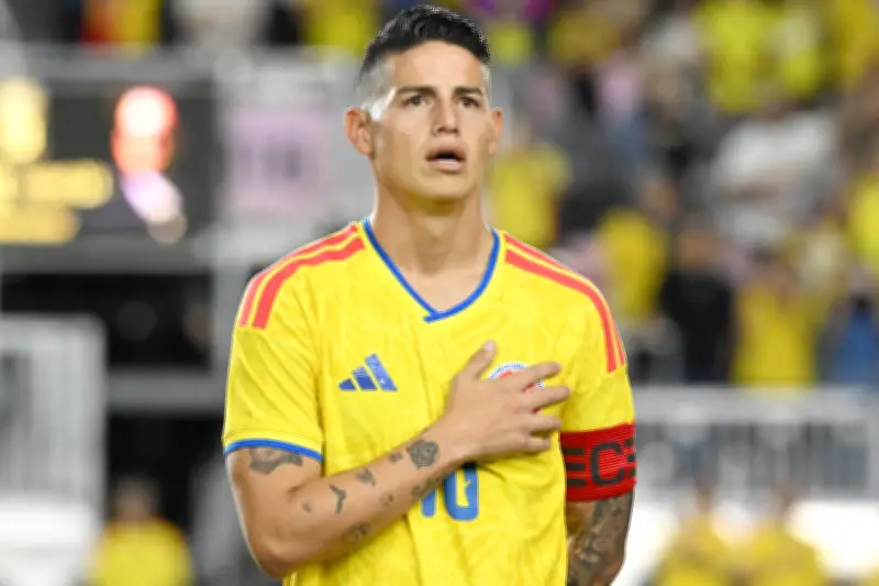 James Rodríguez lidera la convocatoria de Colombia para amistosos contra Croacia y Francia
