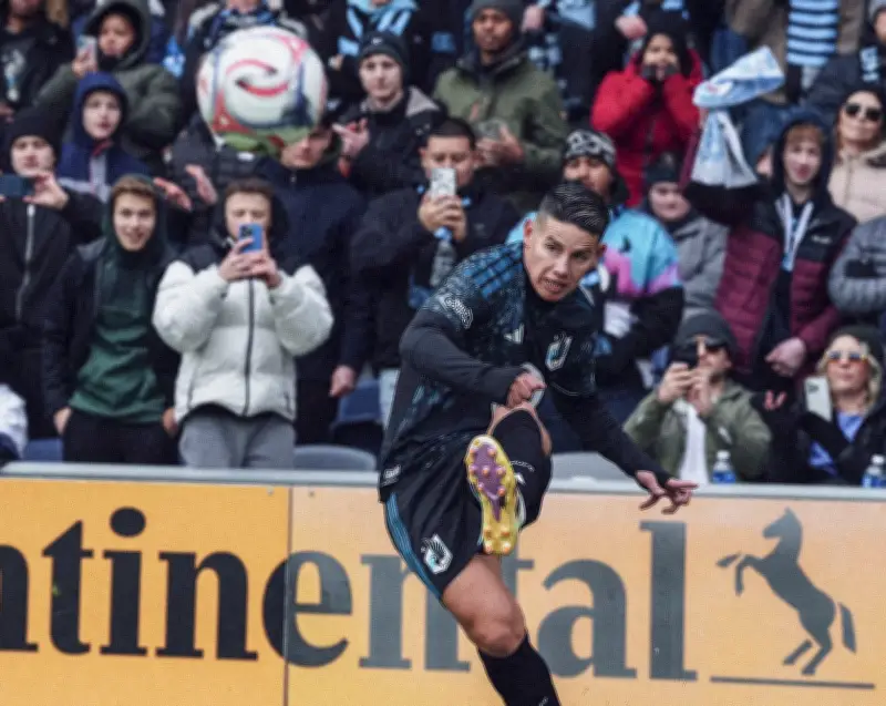 James Rodríguez llega sin ritmo a la Selección Colombia tras solo 15 minutos en la MLS