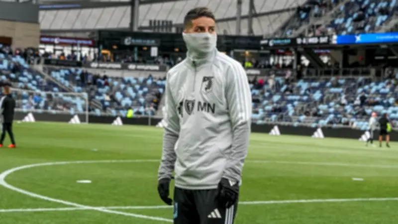 James Rodríguez podría debutar con Minnesota United en la MLS este sábado