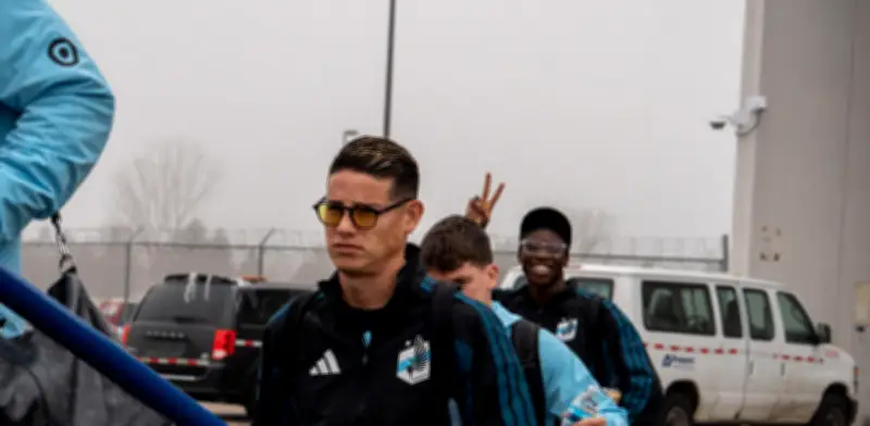James Rodríguez viaja con Minnesota United y se prepara para su posible debut en la MLS