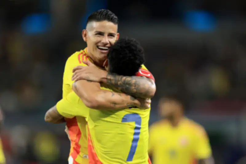 James Rodríguez y Luis Díaz se unen en preparación de Colombia para el Mundial 2026
