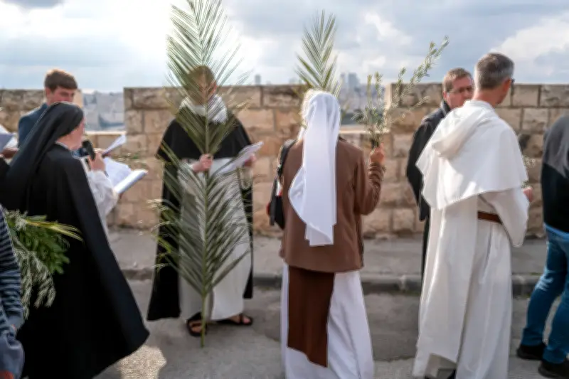Jerusalén vive Semana Santa sin Domingo de Ramos por primera vez en siglos