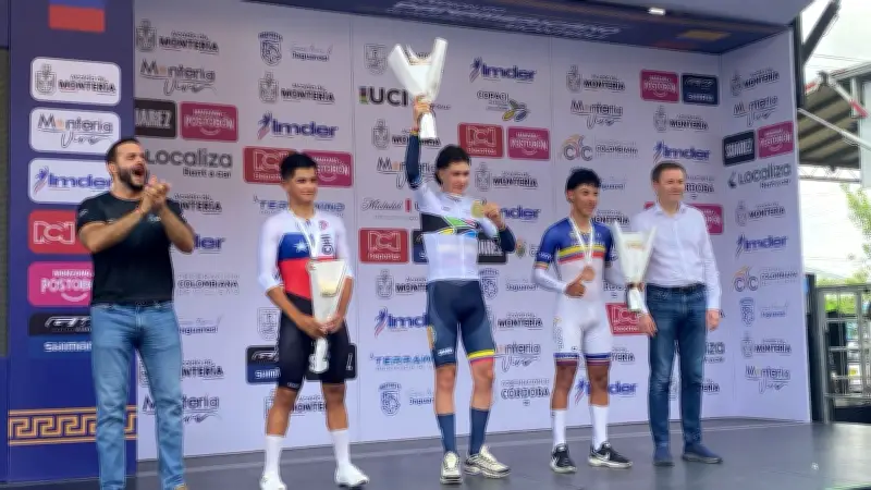 José Manuel Posada conquista el oro en contrarreloj juvenil del Panamericano de Ruta 2026