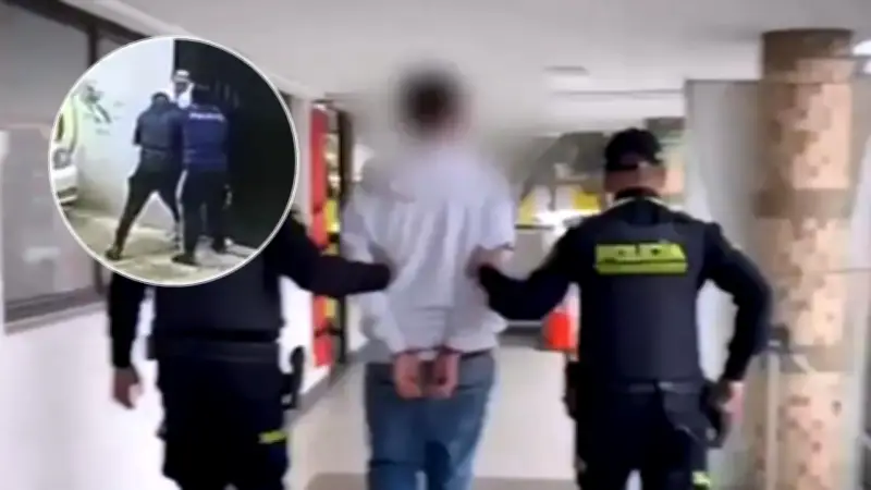 Joven capturado tras amenazar con cuchillo a dueño de camioneta en Bogotá