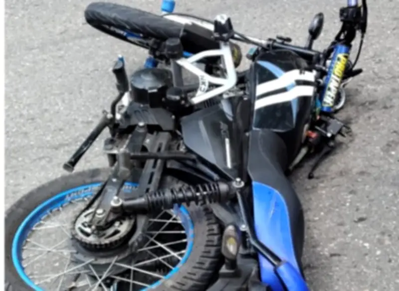 Joven motociclista fallece en violento choque en Floridablanca