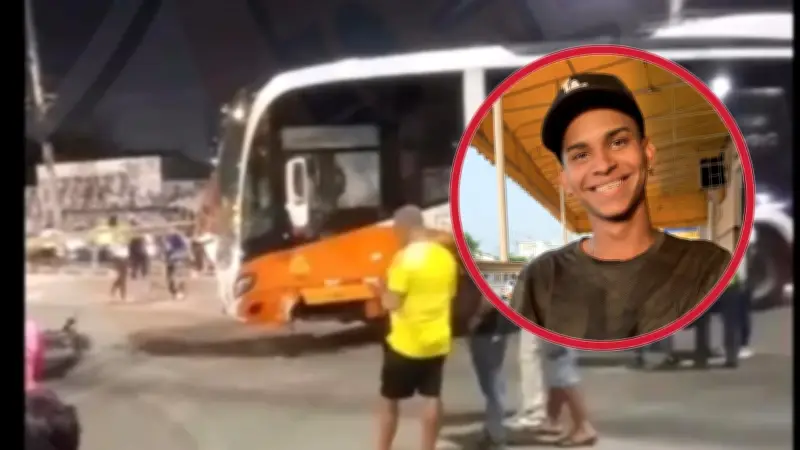 Joven muere en trágico accidente entre moto y Transcaribe en Santa Lucía