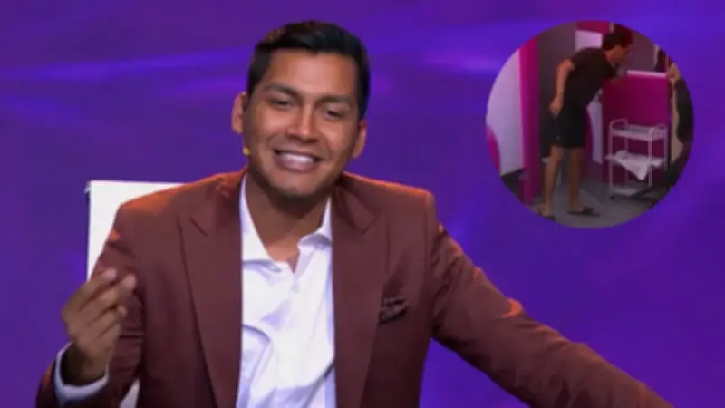 Juanda Caribe genera escándalo al olfatear prenda íntima de compañera en reality