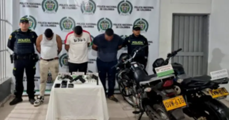 Juez legaliza captura de seis implicados en intento de asalto a carro de valores en Valledupar