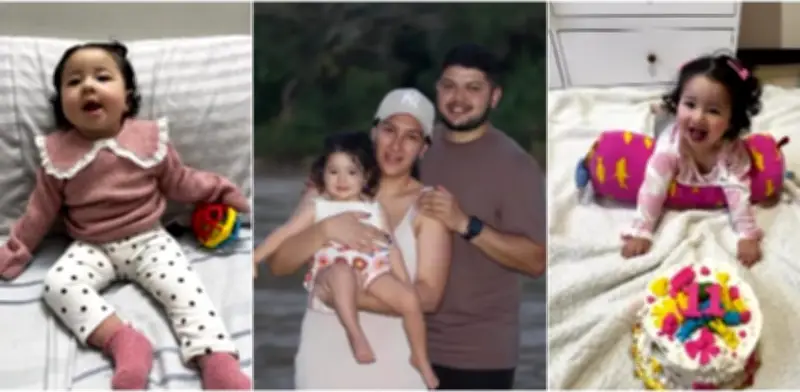 Julia, la niña manizalita con síndrome ultra raro: su familia lucha por tratamiento en EE. UU.