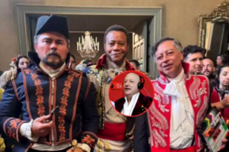 Julio Sánchez Cristo critica la chaqueta roja de Petro en rodaje de película histórica financiada con fondos públicos