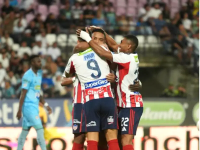 Junior de Barranquilla avanza en la Liga BetPlay con triunfo clave sobre Jaguares