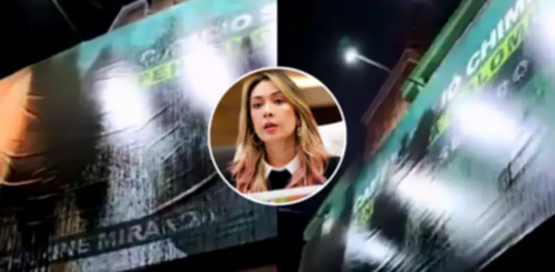 Katherine Miranda denuncia vandalismo en su sede de campaña en Chapinero, Bogotá