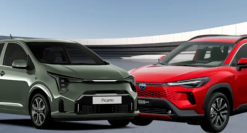 Kia Picanto lidera ventas en Colombia, Toyota Corolla Cross lo persigue en febrero 2026