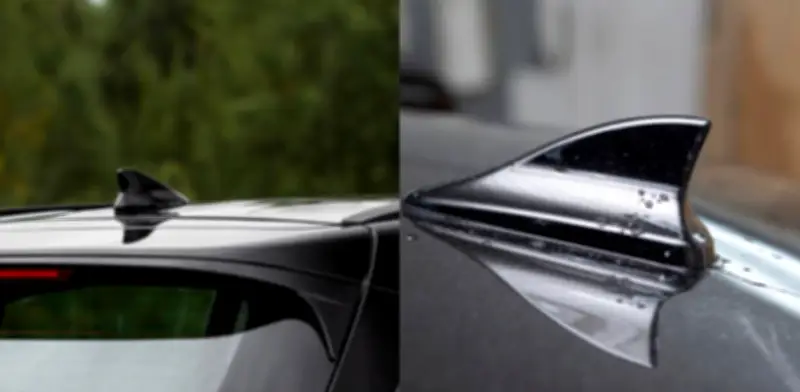 La aleta de tiburón en los autos: el centro tecnológico oculto en el techo