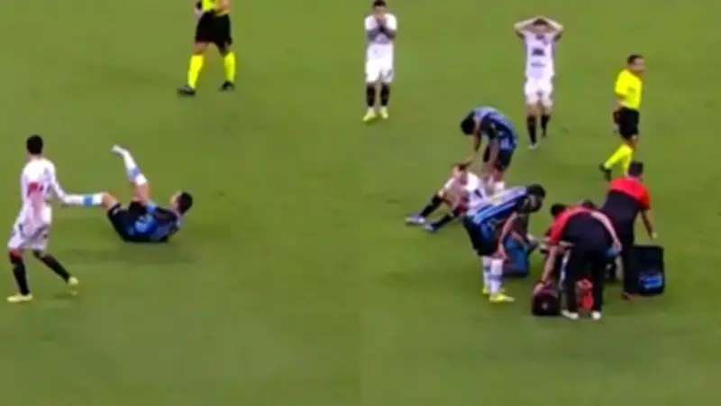 Lesión escalofriante de Marlon en Brasil conmociona al mundo del fútbol