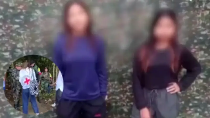 Liberadas hermanas de 14 y 15 años secuestradas por disidencias en El Bagre, Antioquia