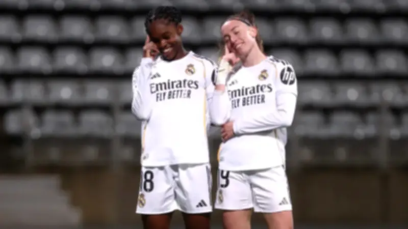 Linda Caicedo brilla en Champions: golazo ante Barcelona con Real Madrid femenino