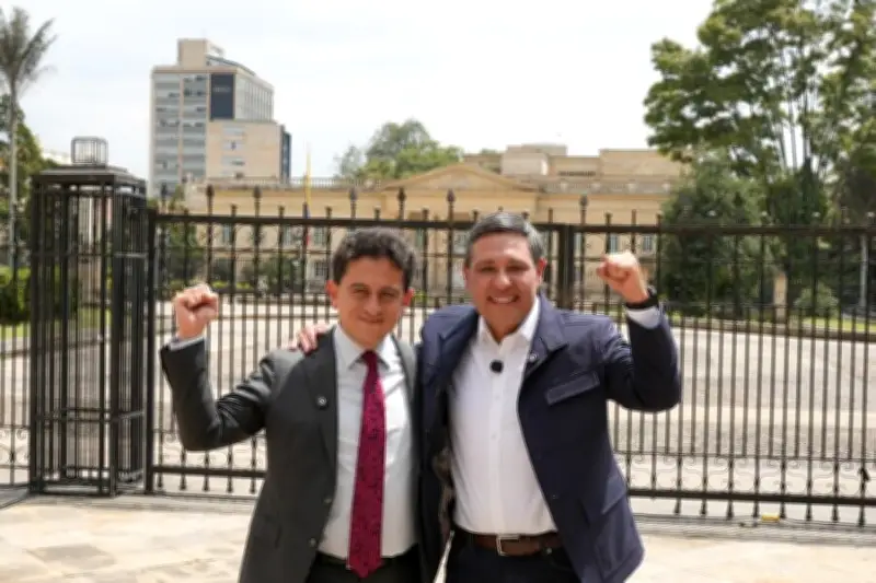 Lizcano presenta a Luis Carlos Reyes como fórmula vicepresidencial con bandera anticorrupción