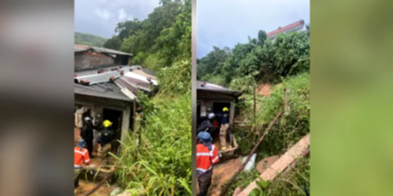 Lluvias intensas en Medellín generan emergencias y activan protocolos de riesgo