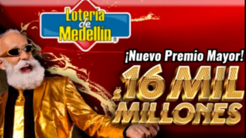 Lotería de Medellín: resultados del sorteo 4828 con premio mayor de 16.000 millones