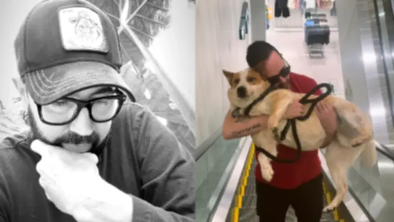 Lucas Arnau lamenta la muerte de su perro Atún tras trágico accidente vehicular