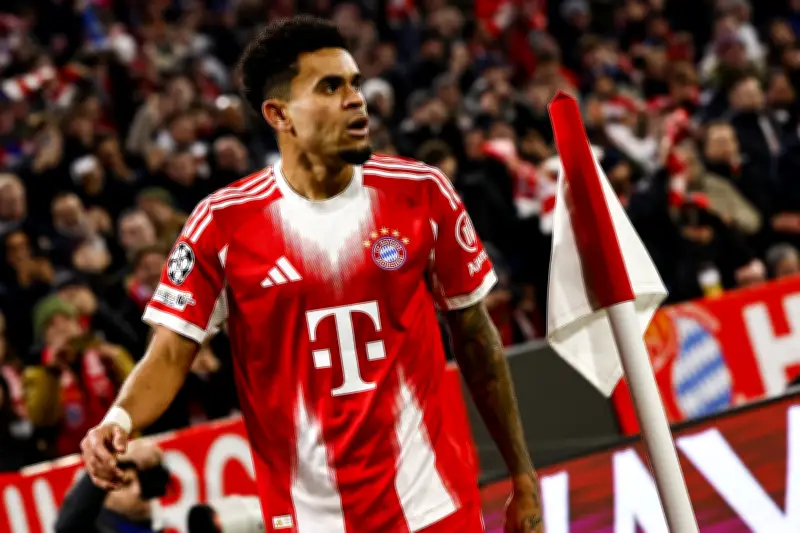 Luis Díaz brilla con asistencia y golazo en goleada del Bayern Múnich por Champions League