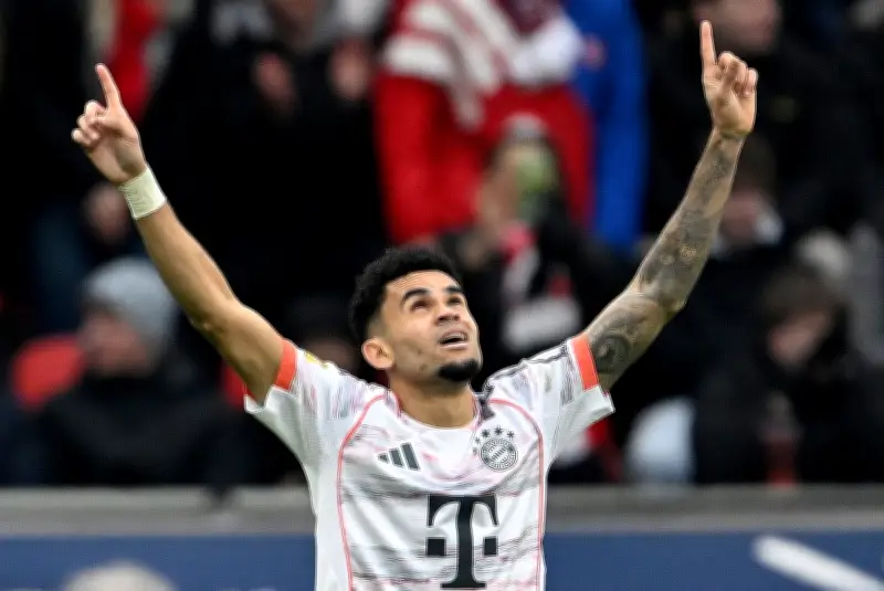 Luis Díaz marca golazo de empate para el Bayern Múnich en intenso clásico alemán