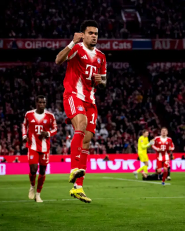 Luis Díaz marca golazo de primera en la Bundesliga con el Bayern Múnich