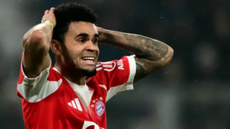 Luis Díaz protagoniza incidente clave en derrota parcial del Bayern Múnich ante Leverkusen