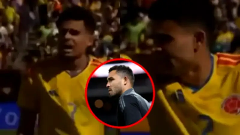 Luis Díaz regaña a Álvaro Montero en entrenamiento: video viral del momento incómodo