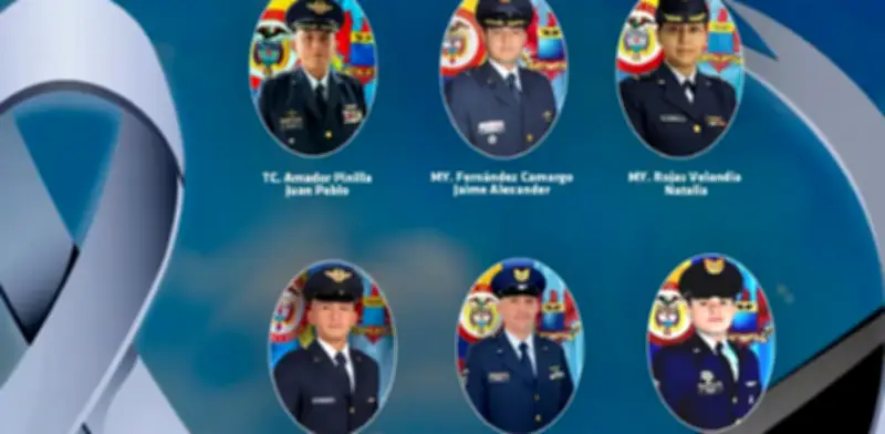 Luto en Nariño por muerte de copiloto en accidente aéreo de la FAC en Putumayo