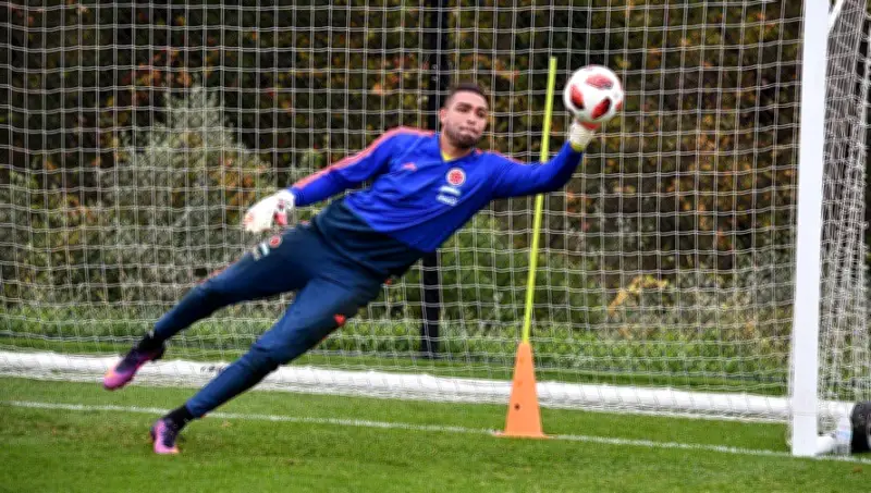 Álvaro Montero será el arquero titular de Colombia en amistoso clave frente a Francia