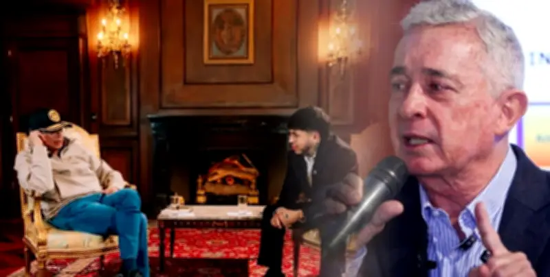 Álvaro Uribe desmiente cifras educativas de Petro tras encuentro con streamer Westcol