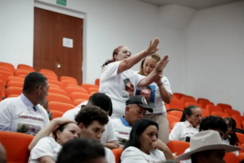 Madre confronta a exmilitar en JEP por asesinato de su hijo en falsos positivos