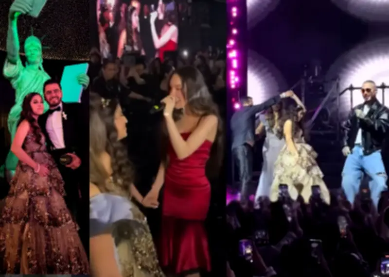 Mafer celebra sus XV años con fiesta de lujo en Tabasco con artistas como J Balvin y Belinda