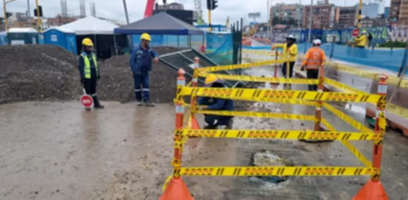 Maquinaria del Metro de Bogotá daña viaducto en calle 72: IDIGER confirma incidente sin riesgo estructural