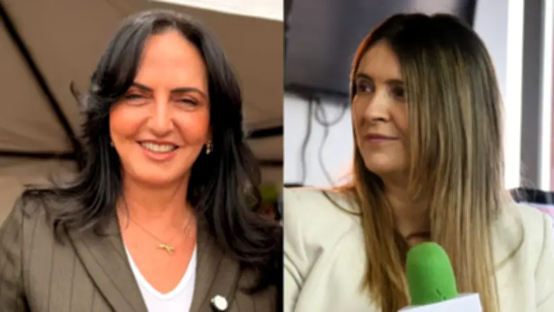María Fernanda Cabal felicita a Paloma Valencia tras su triunfo en la consulta presidencial