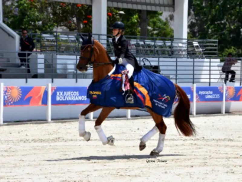 Mariana Atehortúa y Justify: Un binomio de superación rumbo a los Juegos Bolivarianos 2025