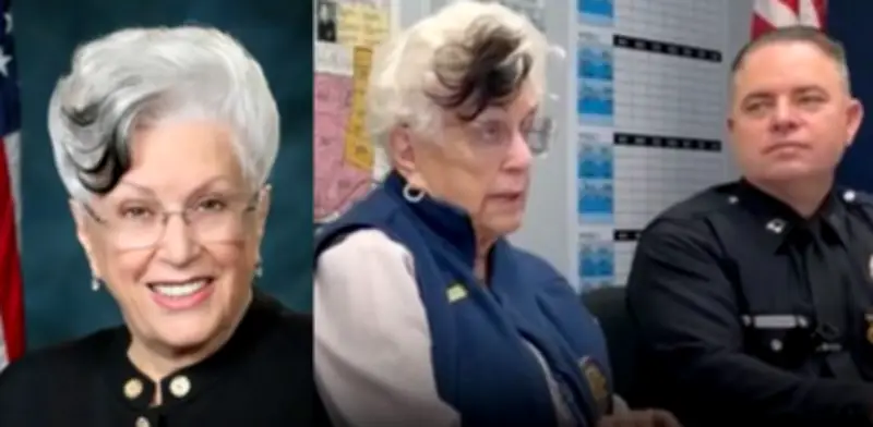 Marlene Willis, madre de Bruce Willis, es homenajeada tras 22 años como voluntaria en la policía de Los Ángeles