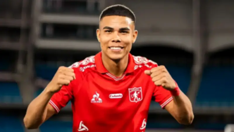 Mateo Castillo del América de Cali proyecta mantener su alto nivel tras gol al Tolima