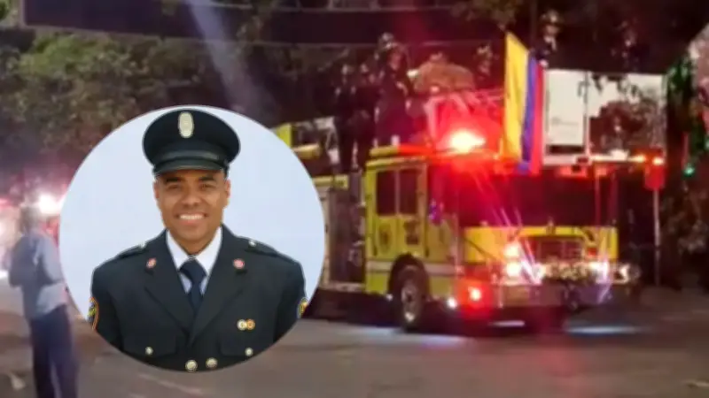 Medellín decreta tres días de duelo por bombero fallecido en incendio