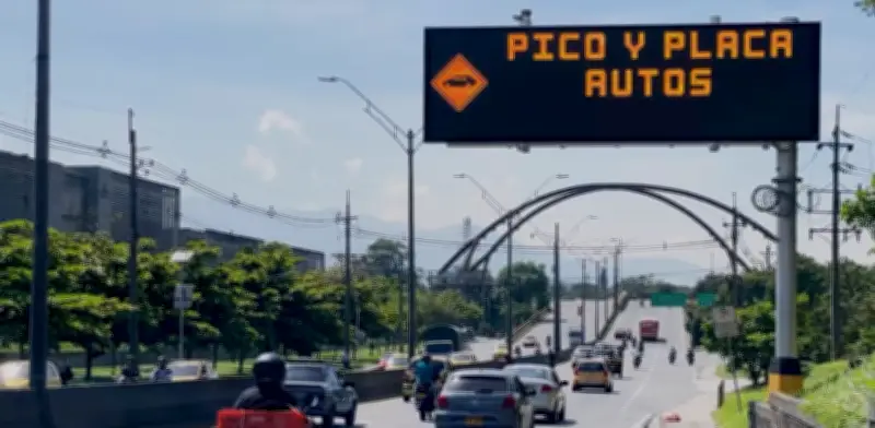 Medellín suspende pico y placa en Semana Santa con medidas de control vial temporales