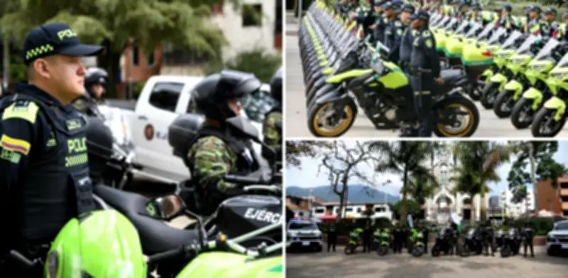 Medellín y Antioquia fortalecen seguridad con dos nuevos escuadrones de élite de Policía y Ejército