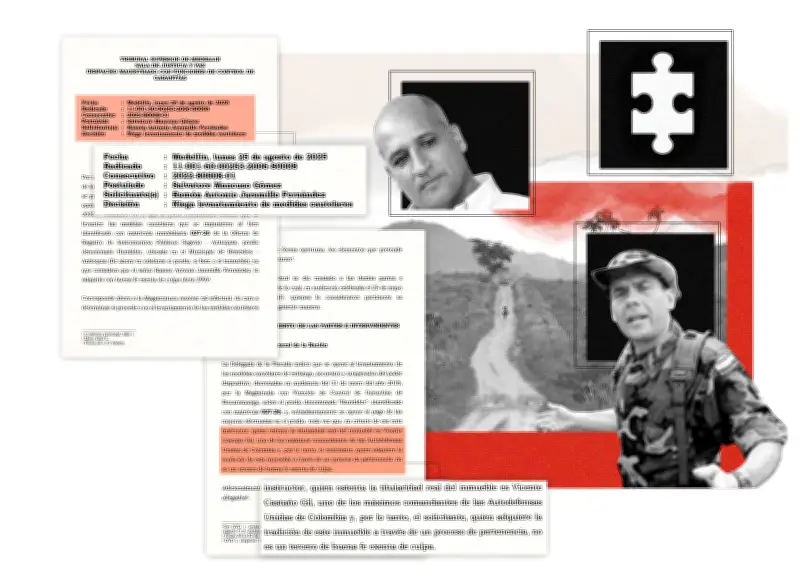 Megafincas del narcoparamilitarismo bajo escrutinio de la Corte Suprema