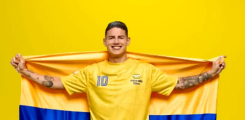 Mercado Libre ficha a James Rodríguez como embajador de marca en Colombia para 2026
